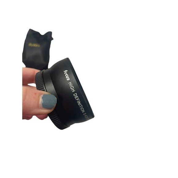 Wide Angle High Definition Lens  with Macro Black 58mm W/ Focus Pouch - Picture 4 of 9